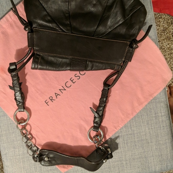 Brown leather designer purse - Picture 5 of 8